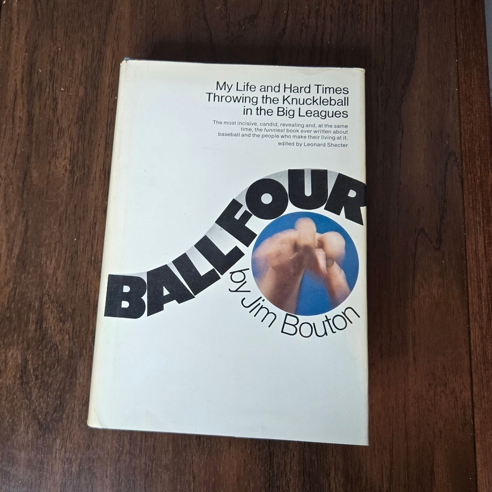 World Publishing Ball Four Jim Bouton 1970 Vintage Sport Hardcover Book